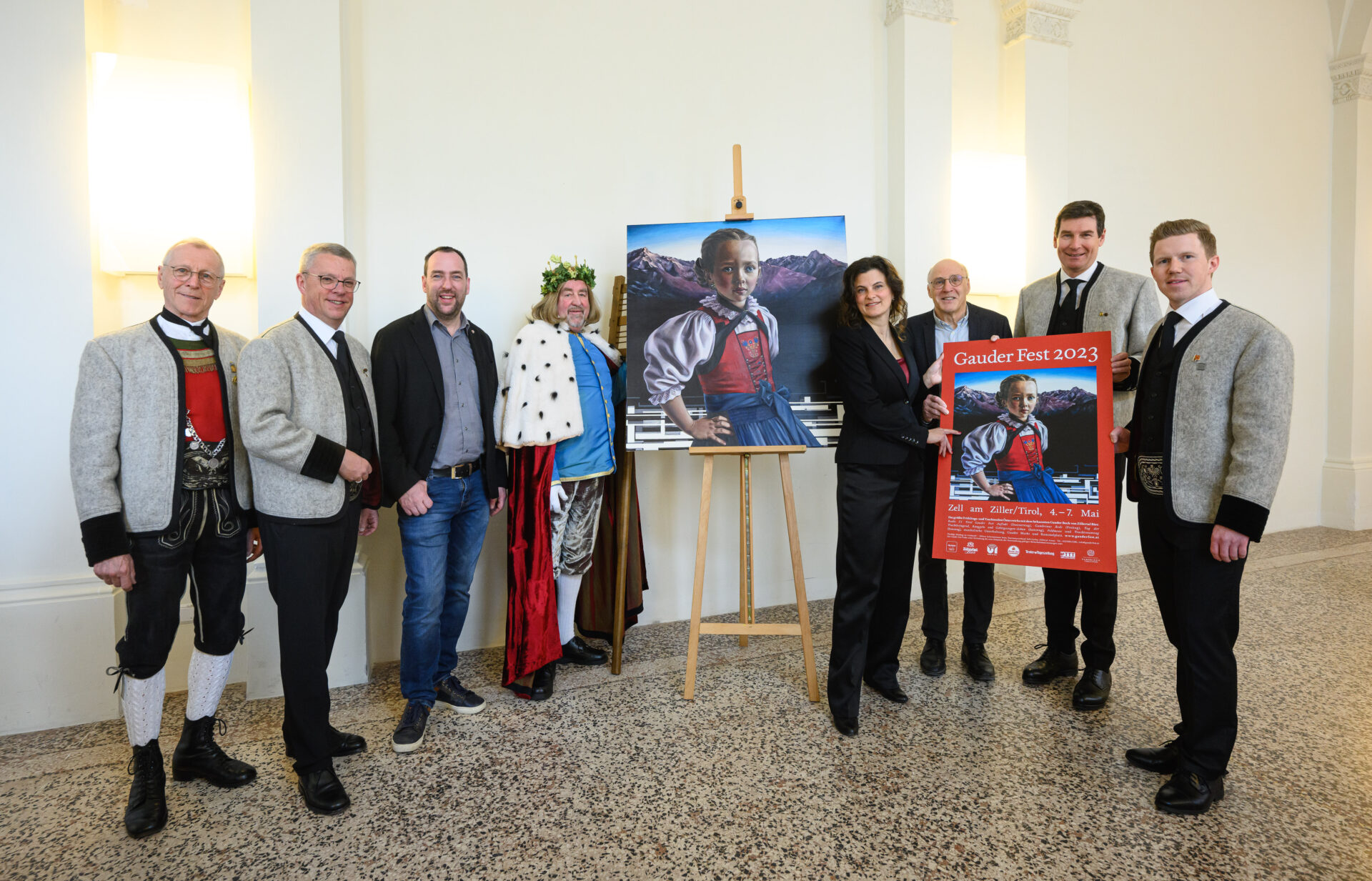 Gauder Plakat Präsentation 2023, Ferdinandeum Innsbruck